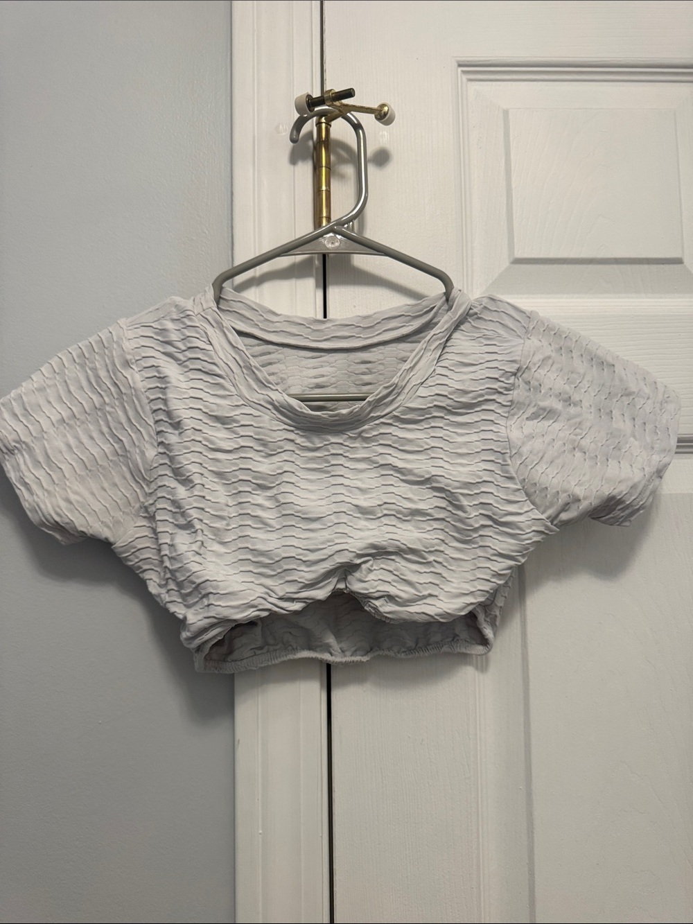 Booty by Brabants Cropped original White Tee